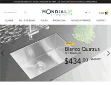 Tablet Screenshot of mondial.ca